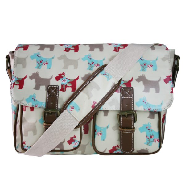 Oilcloth satchel deals