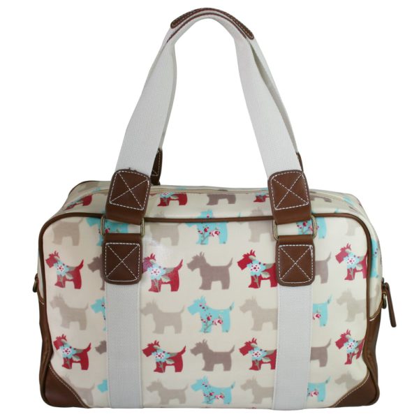 Oilcloth hot sale overnight bag